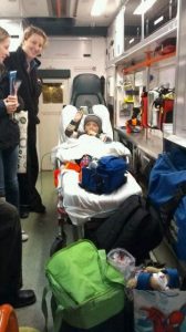 Brave Oscar Knox arriving back home in December from USA