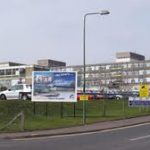 The Ulster hospital in Dundonald which is facing a bed shortage crisis
