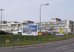 The Ulster hospital in Dundonald which is facing a bed shortage crisis