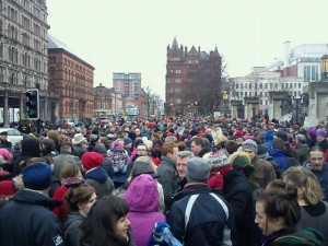 1,500 attend peace rally at Belfast City Hall on Sunday
