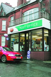 Robbery bid on Whitehead Post Office