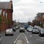 Ormeau the slowest road for traffic in the morning in Belfast