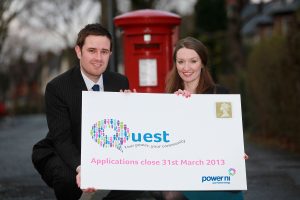 Neil Coleman and Michelle Carson from Power NI announce the final call for Quest applications