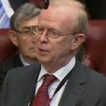 Ulster Unionist Party peer Lord Reg Empey in the House of Lords