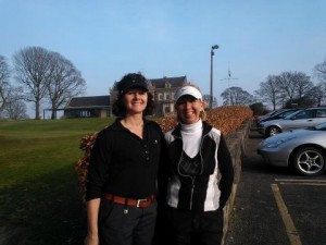 Malone Golf Club winenrs and Sharon Cox 