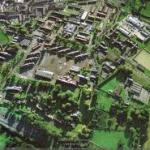 Aerial picture of Palace Barracks in Holywood, Co Down