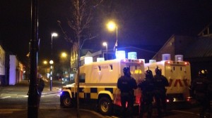One police injured during rioting in south Belfast on St Patrick's Day