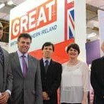 Enterprise Minister Arlene Foster at fair and forum in Brazil