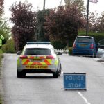 The scene of the crash in Moyarget Road which claimed the life of Margaret Gray