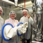 Enterprise Minister Arlene Foster at Almac