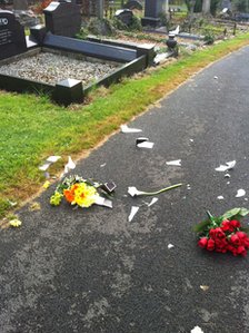 Ghouls desecrate 20 graves at Belfast City Cemetery