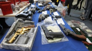 Gardaí put on display massive haul of dissident guns and explosives