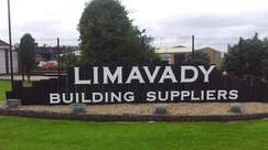 Writing on the all for Limavady Building Supplies which has gone into administration