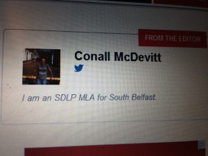 Is Conall McDevitt still hanging on to the last shreads of office?