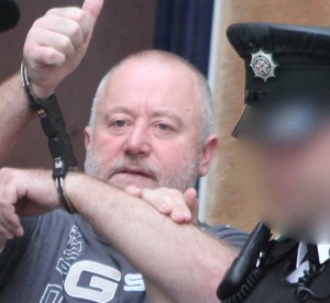 Murder accused Kieran MLaughlin leaves Derry Magistrates