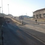 The Leckey flyover closed during a security alert in Derry