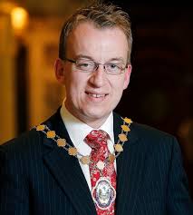 UNDER THREAT: DUP Deputy Lord Mayor Christopher Stalford