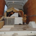The van McPhillips used to transport the £800k of cannabis