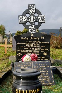Patrick Sullivan named on IPLO memorial at Milltown Cemetery