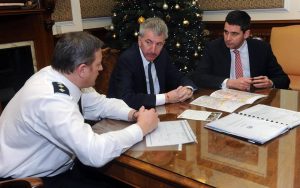 PSNI police chief meets Belfast