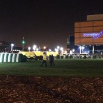 The scene at the Odyssey arena on Thursday night