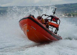 Bangor's fast inshore lifeboat. PIc: Courtesy of RNLI