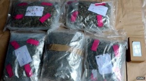Class A and Class B drugs seized by police