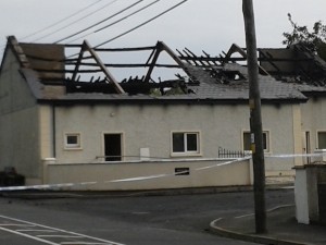 Newtowncunningham Orange Hall gutted three weeks ago