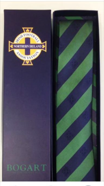 Five hundred bespoke Northern Ireland ties made with money going to Cancer Fund for Children