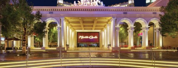 The Monte Carlo Hotel in Las Vegas