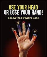 NIFRS leaflet on the dangers of fireworks in the wrong hands