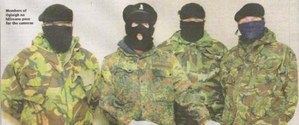 Leadership of Oglaigh na hEireann who support the prison break out plan