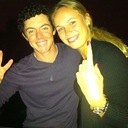 IN HAPPIER TIMES ....Rory Mcilroy and his girlfriend Caroline Wozniacki 