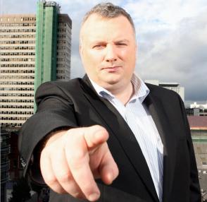 HE WANTS YOU...Pastor James McConnell want to call BBC presenter Stephen Nolan to his trial in December as a witness