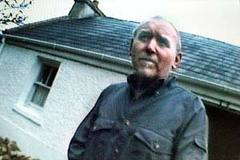 The last picture of Denis Donaldson at his reomote cottage in Donegal