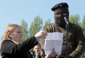 Marian Price at Real IRA rally in Derry