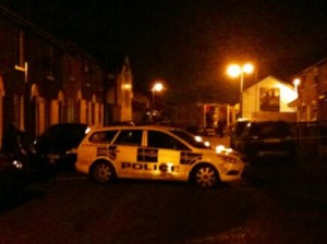 Security operation in south Belfast on Wednesday night in which four men were arrested