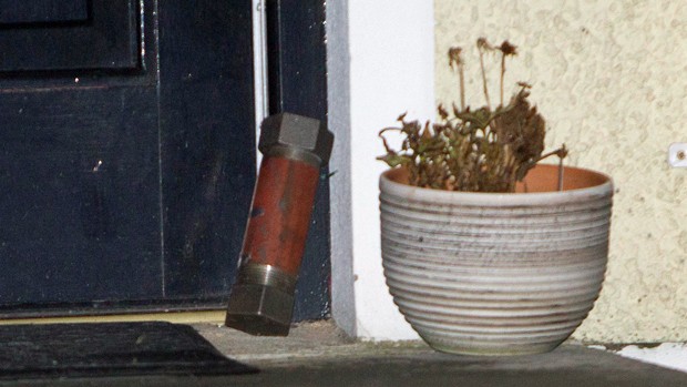 Pipe bombs thrown at house on Wednesday night