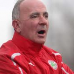 Reds manager Tommy Breslin wins IRN-BRU League Cup final 