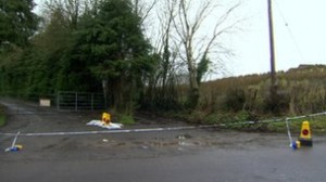 Scene in Omagh after dissidents hurl bomb at policeman