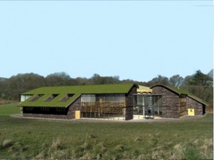 Visual impression of the course and club house in Giants Causeway