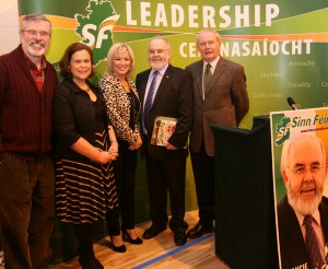 Sinn Fein leaders support Francie Molloy to win Mid Ulster seat