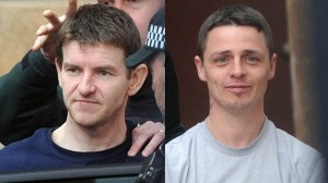 Derry mortar bomb accused Gary McDaid (left) and Seamus McLaughlin