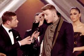 The X Factor 2012 winner James Arthur with host Declan O'Leary