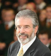 Sinn Fein president Gerry Adams