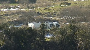 Army technical officers at scene of suspect object at Barnfield Road in Lisburn