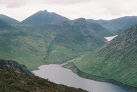 Gorse fire being tackled on one of the Mourne Mountains