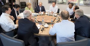 Prime Minister David Cameron hosts breakfast talks on counter-terrorism