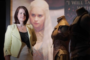 Helen Carey of the Northern Ireland Tourist Board previews the HBO Game of Thrones Exhibition which opens at Titanic Belfast tomorrow (June 8) until June 17