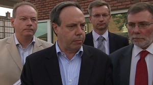 North Belfast MP Nigel Dodds is given a one day ban from the House of Commons